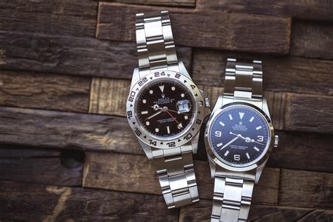 rolex explorer ii vs explorer